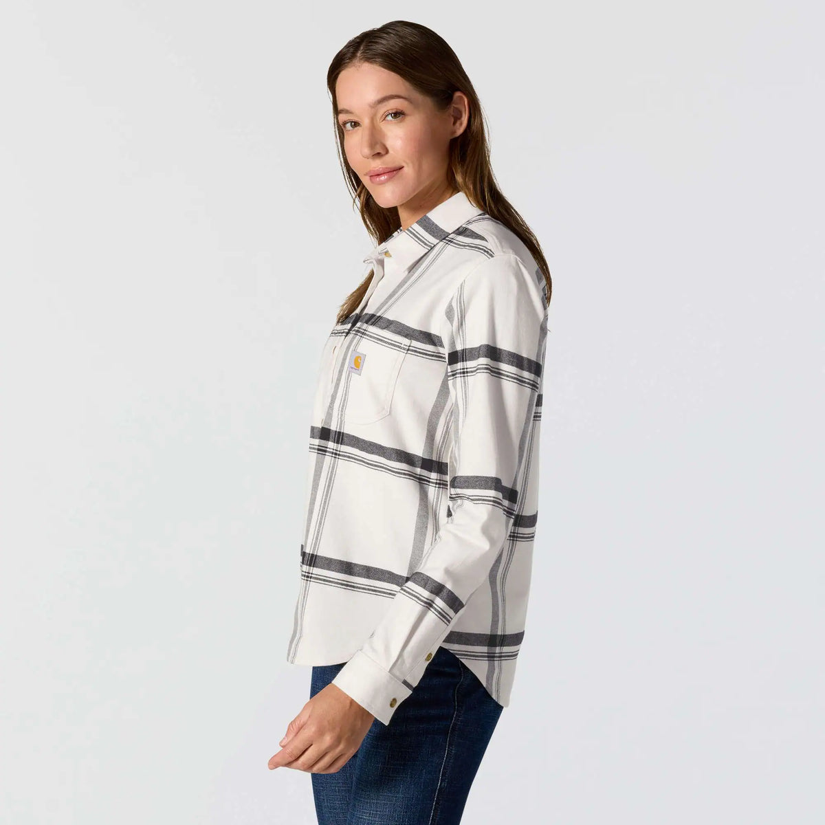 Women's Hamilton Relaxed LS Plaid Shirt