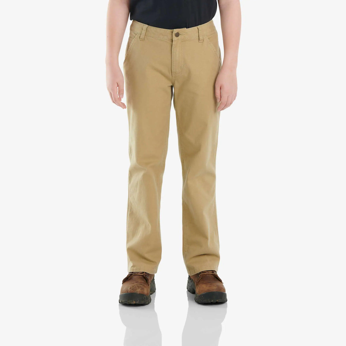 Boys' Rugged Flex® Loose Fit Canvas Utility Boot-Cut Work Pant (Child/Youth)