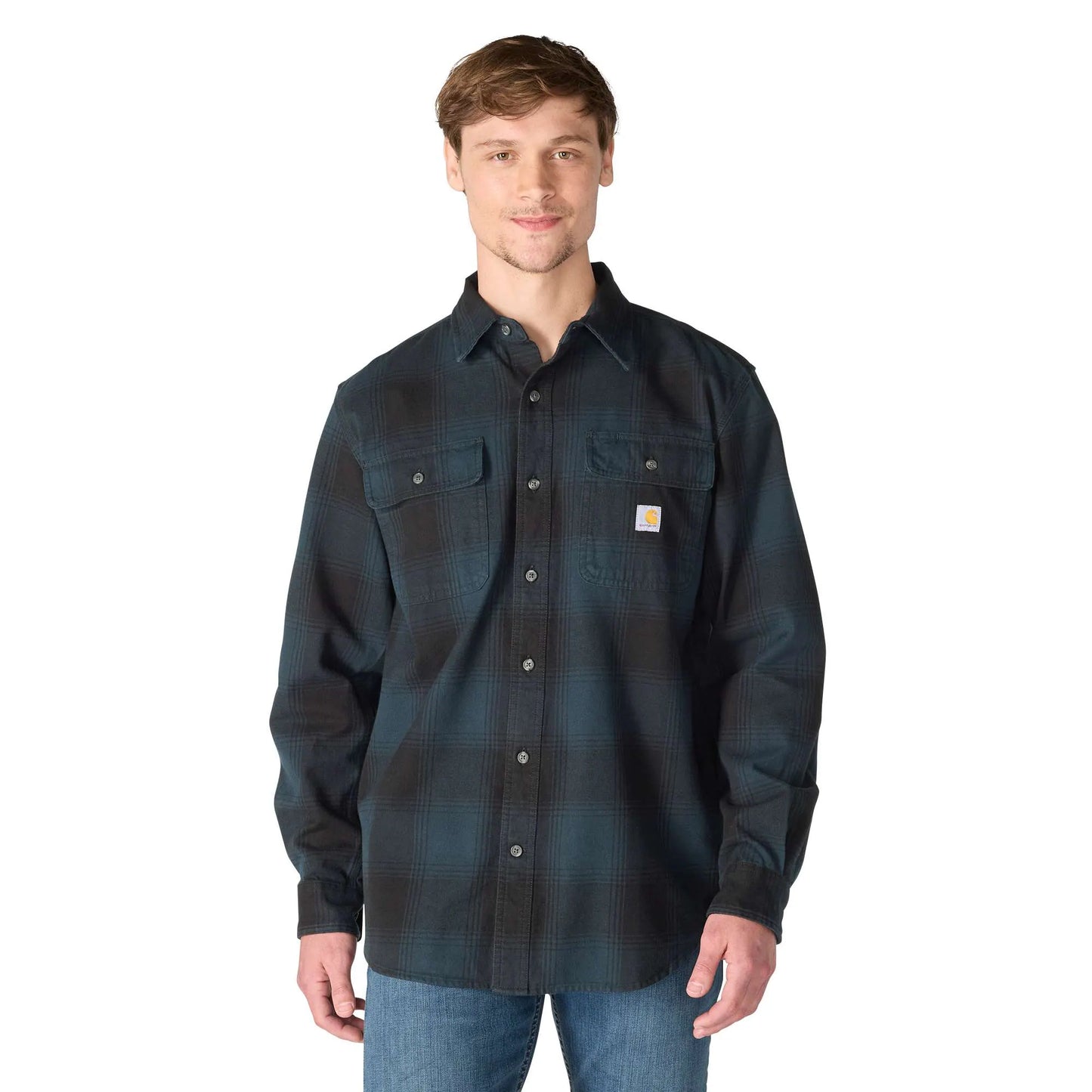 Hubbard Loose LS Plaid Shirt