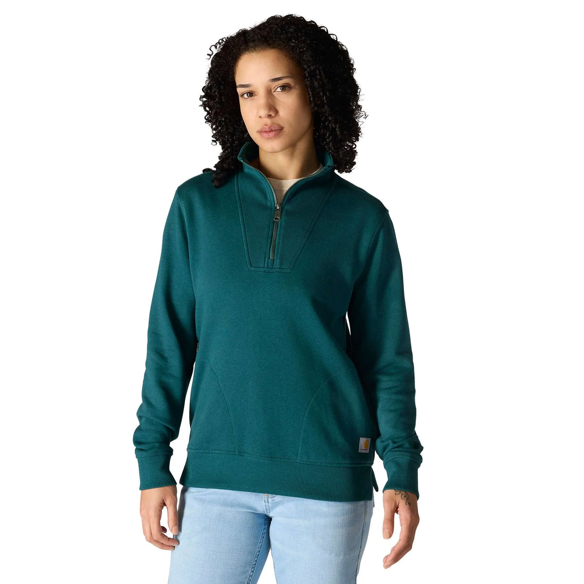 Women's TENCEL™ Fiber Series Half-Zip Sweatshirt