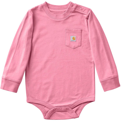 Kids' Long Sleeve Pocket Bodysuit (Baby)