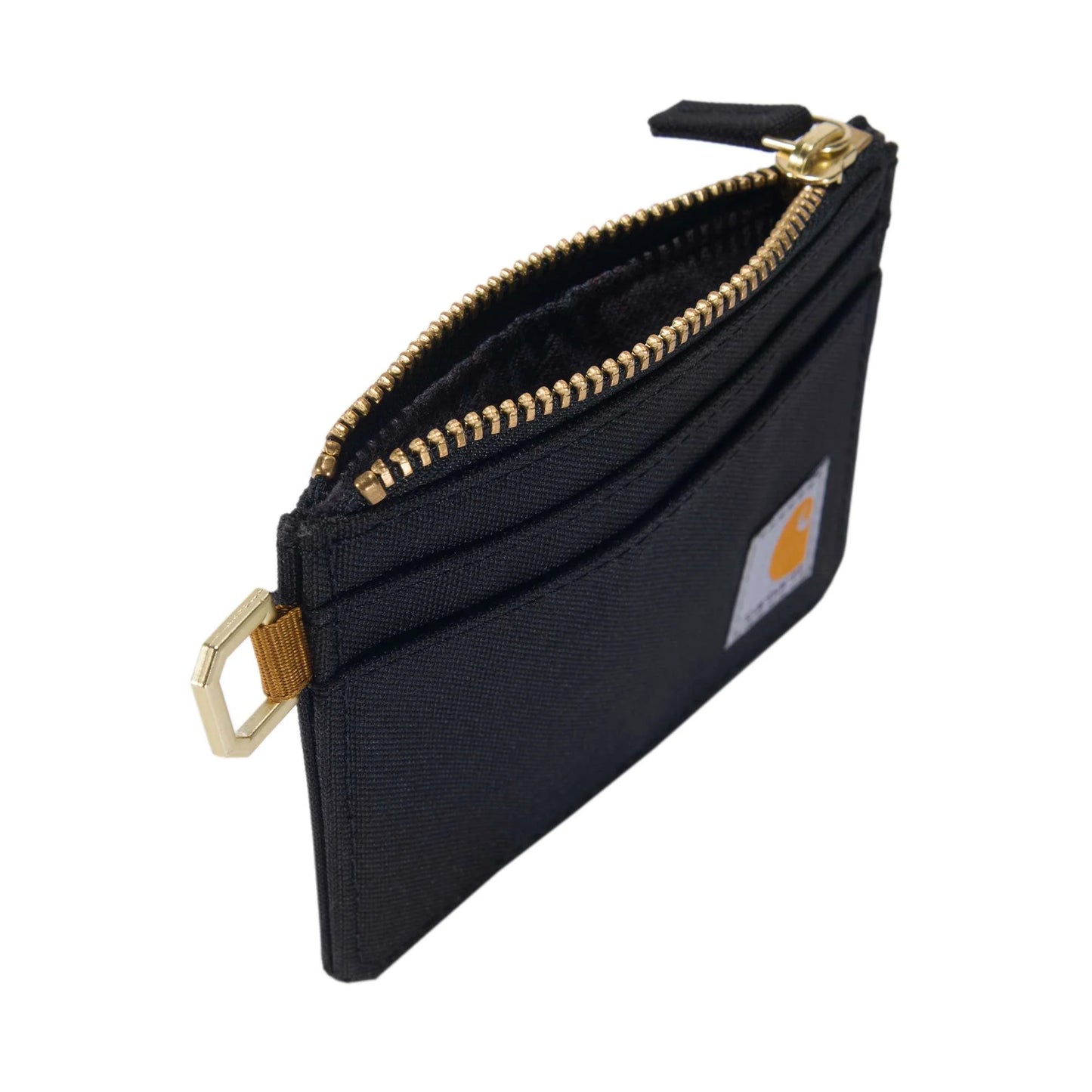 Nylon Duck Zippered Card Keeper Wallet