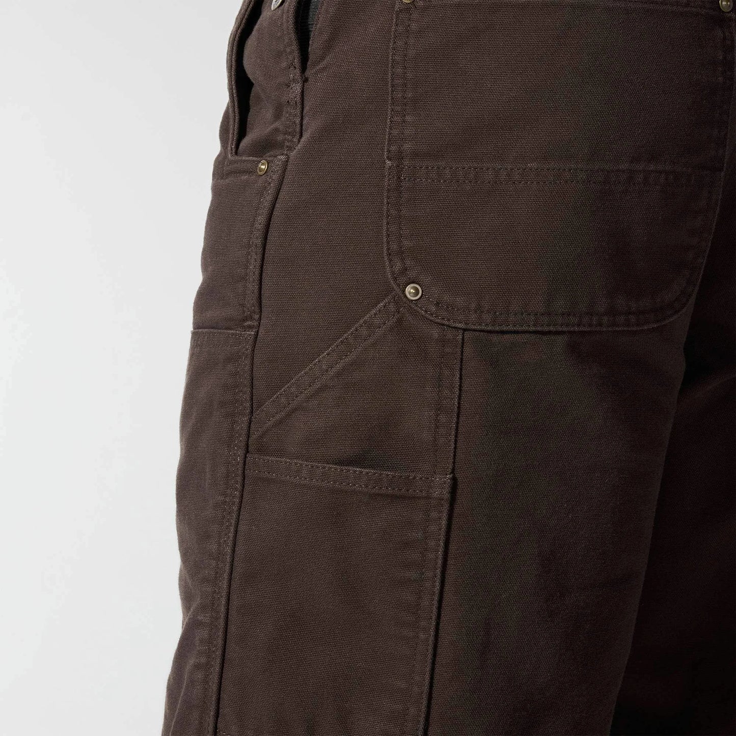 Washed Duck Insulated Bib Overall