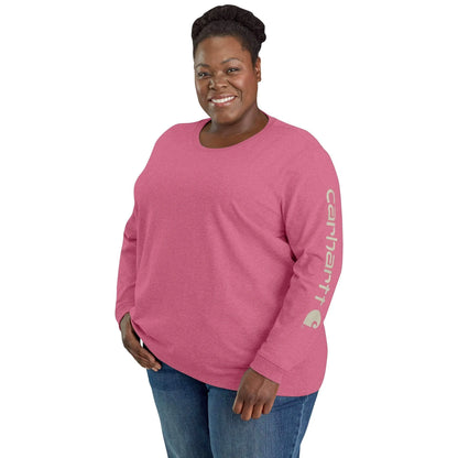 Women's Dearborn Loose LS Logo T-Shirt