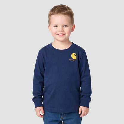 Boys' Long Sleeve Fish T-Shirt (Toddler/Child/Youth)