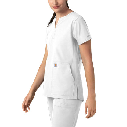 Women's Force Essentials Notch Neck Tunic Scrub Top