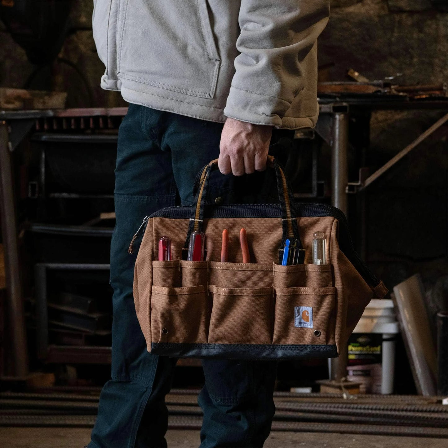 14-Inch 25 Pocket Heavyweight Tool Bag