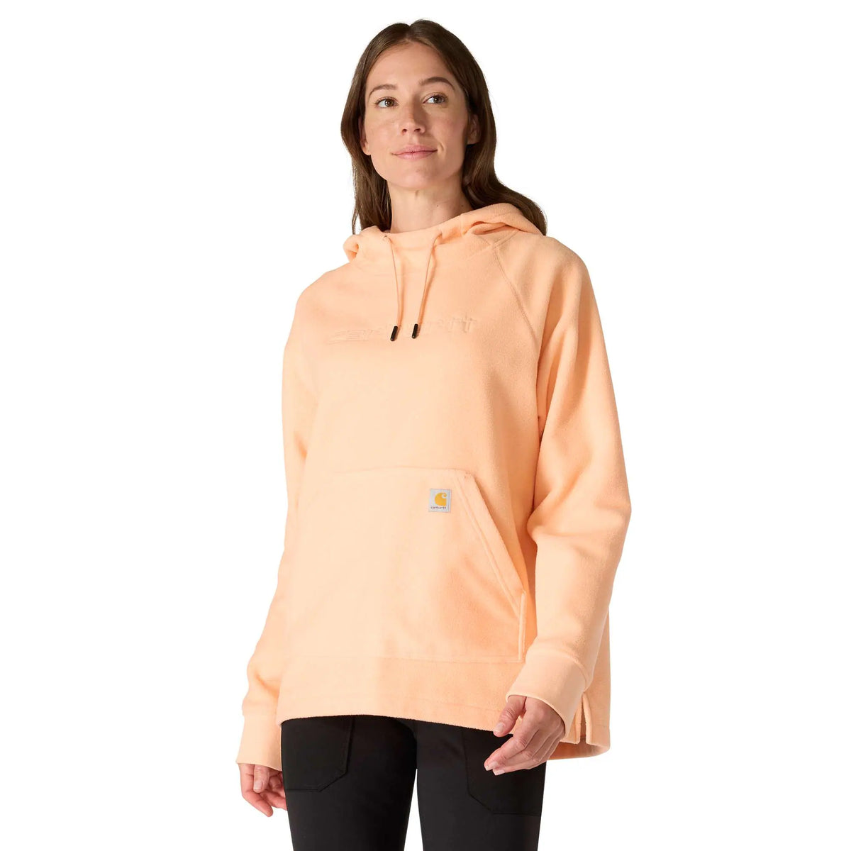 Women's Carhartt Force® Oversized-Fit Fleece Hooded Sweatshirt