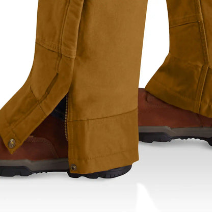 Washed Duck Insulated Bib Overall