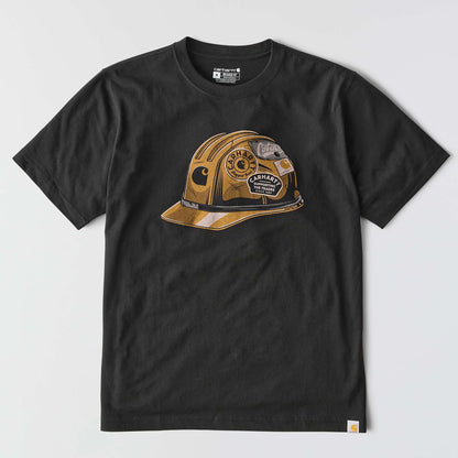 Relaxed Fit Lightweight Short-Sleeve Helmet Graphic T-Shirt
