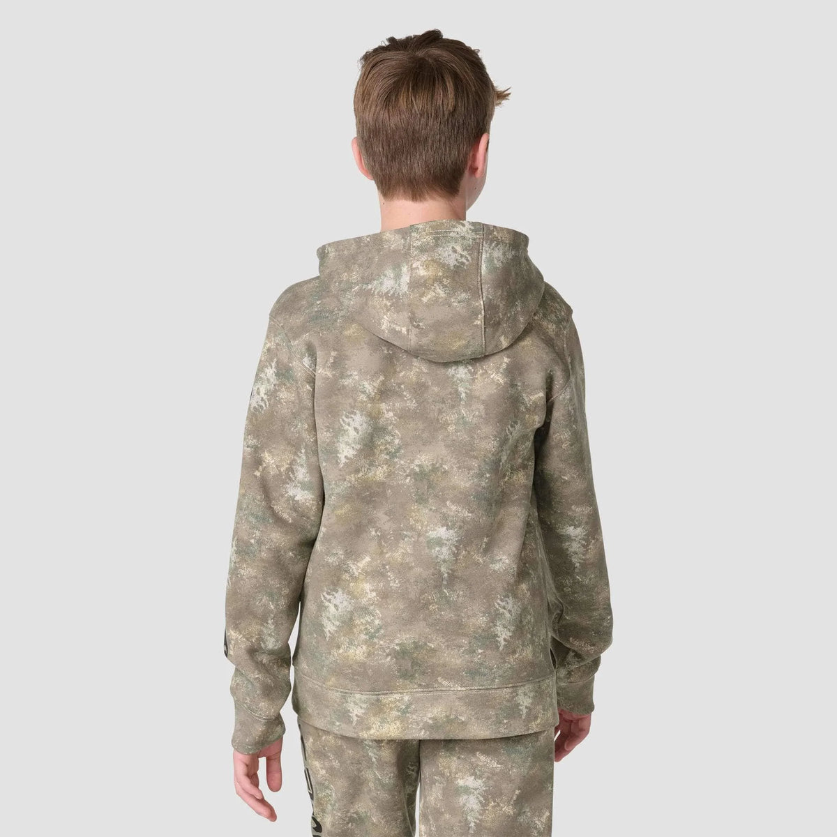 Boys' Long Sleeve Hooded Faded Camo Printed Sweatshirt (Child/Youth)