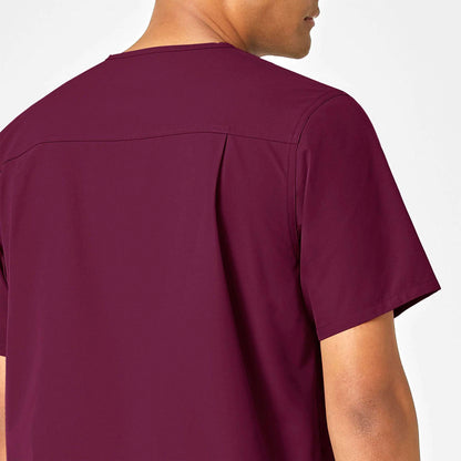 Force Essentials V-Neck Shirttail Scrub Top
