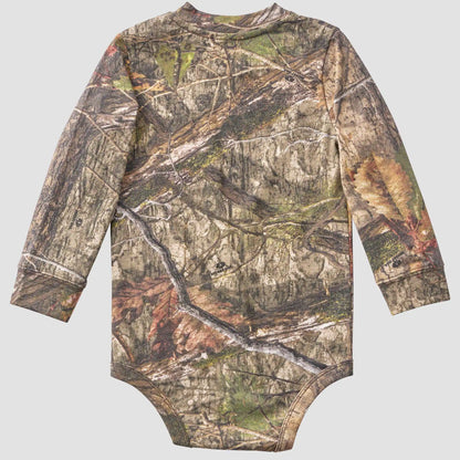Boys' Long Sleeve Camo Pocket Bodysuit (Baby)