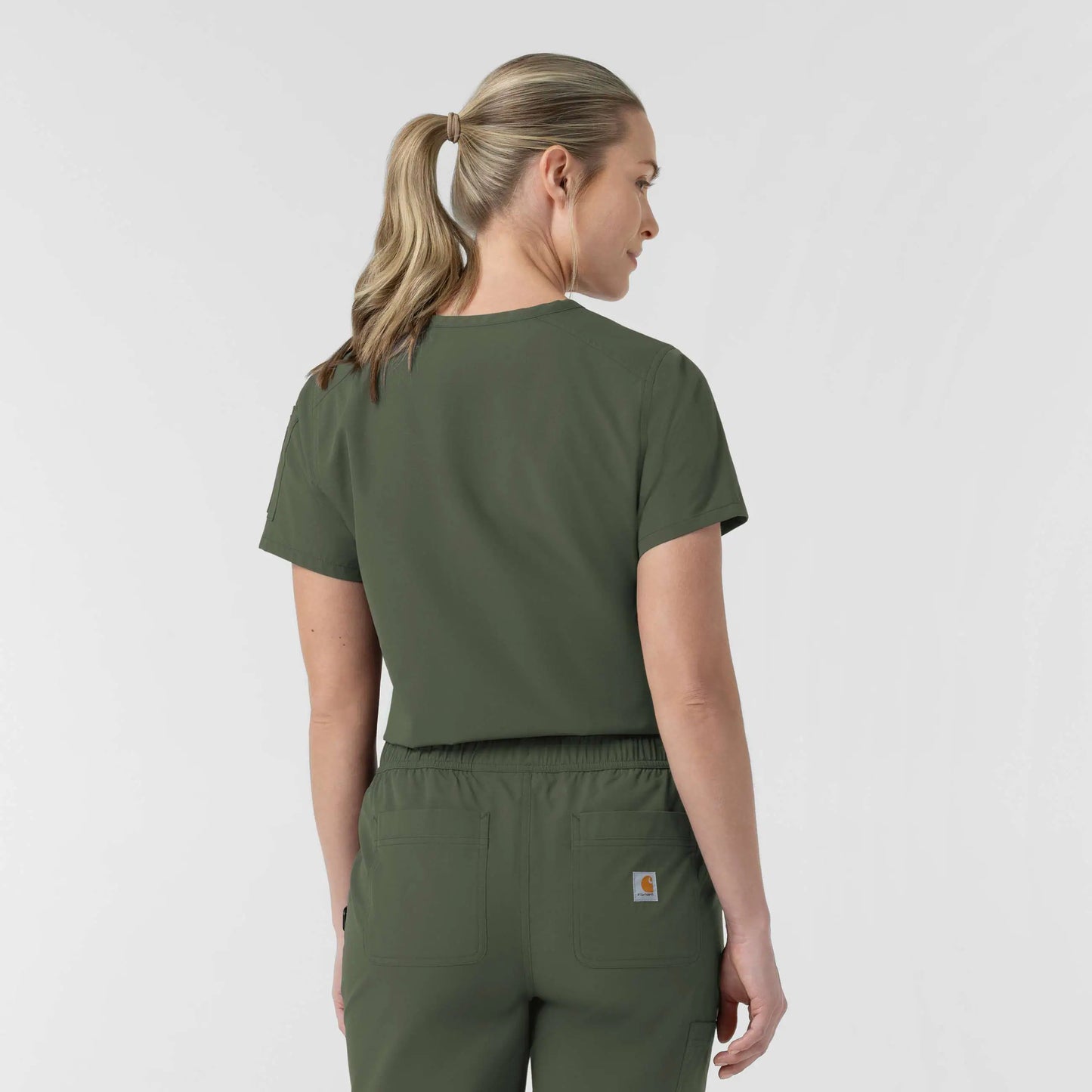 Women's Rugged Flex FLD Tuck-in Scrub Top