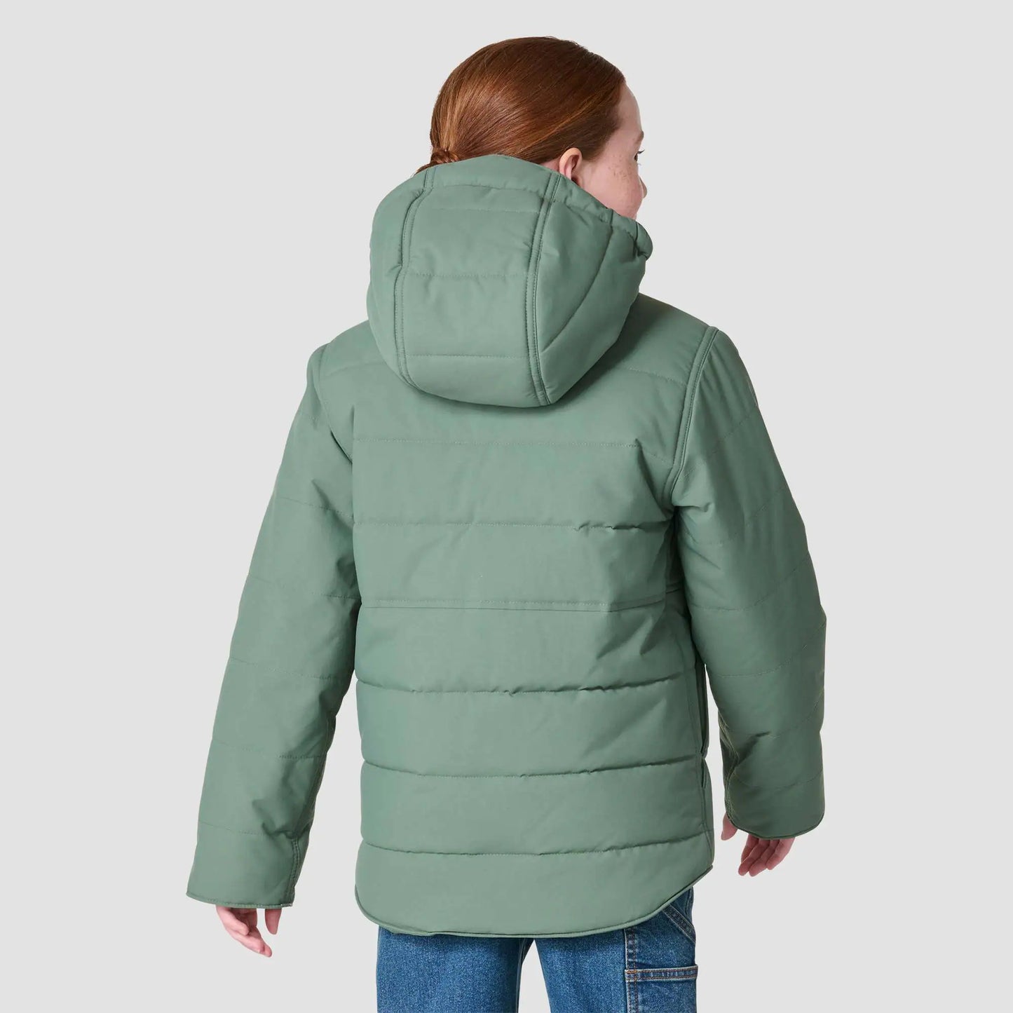 Girls' Long Sleeve Full-Zip Montana Insulated Hooded Jacket (Youth)