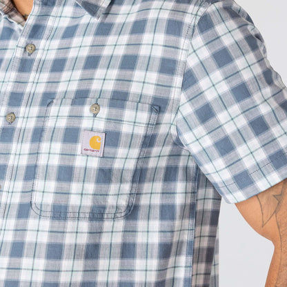 Bozeman Relaxed SS Plaid Shirt