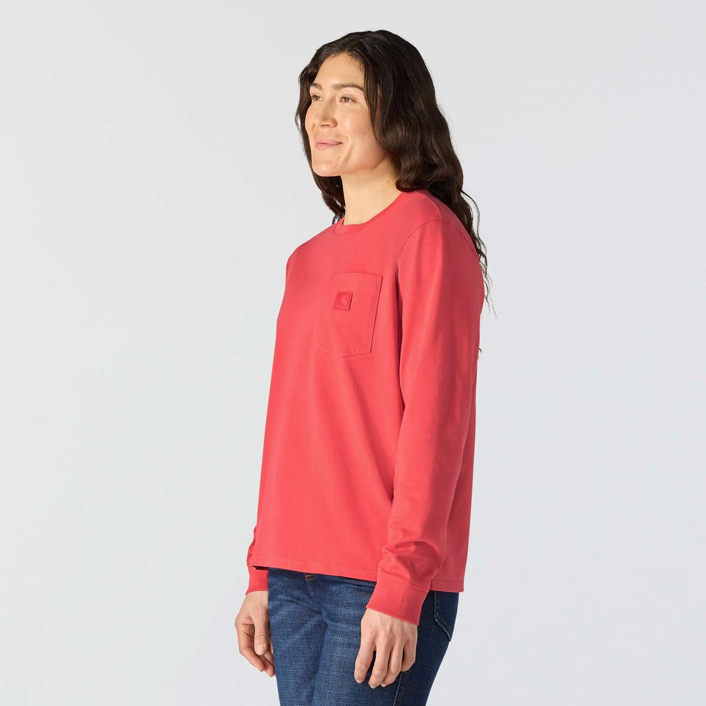 Women's Irvine Loose LS Pocket T-Shirt
