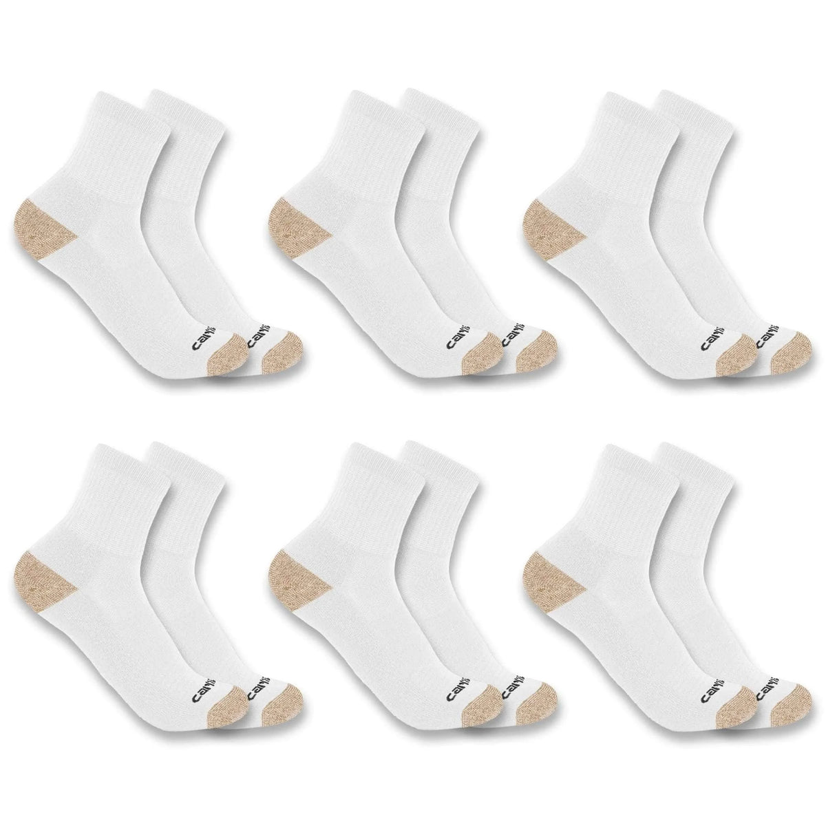 Midweight Quarter Sock 6-Pack