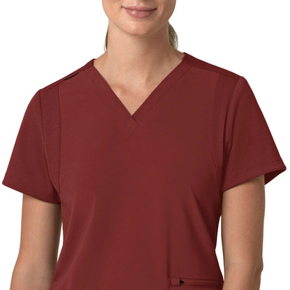 Women's Force Cross-Flex  Flex Panel V-Neck Scrub Top