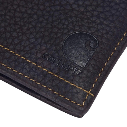 Pebble Leather Passcase Wallet