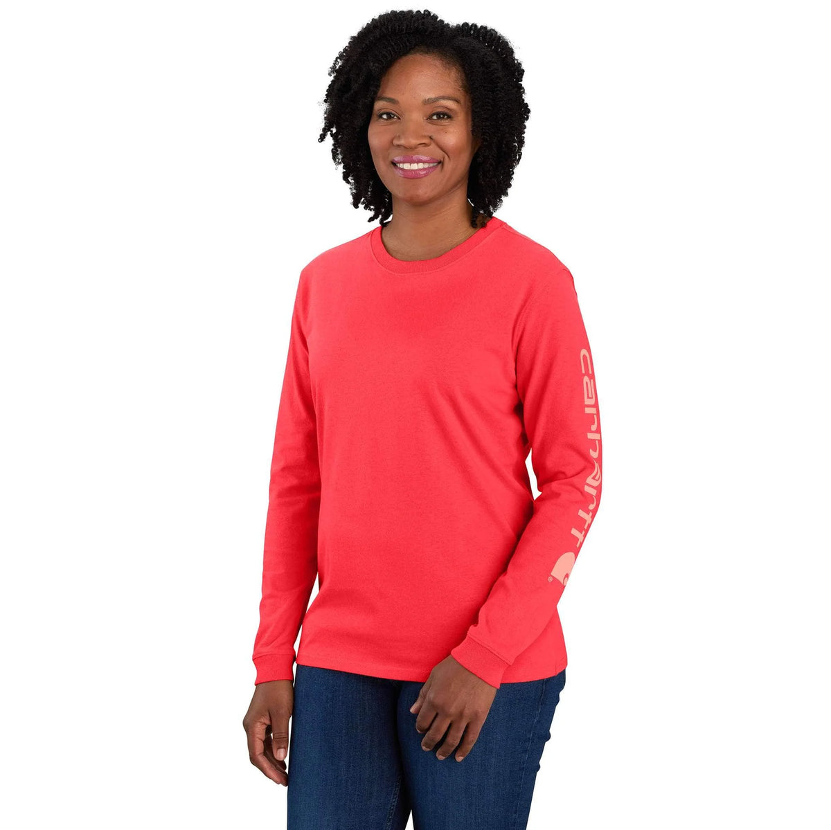 Women's Dearborn Loose LS Logo T-Shirt