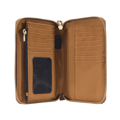 Nylon Duck Lay-Flat Clutch Wallet