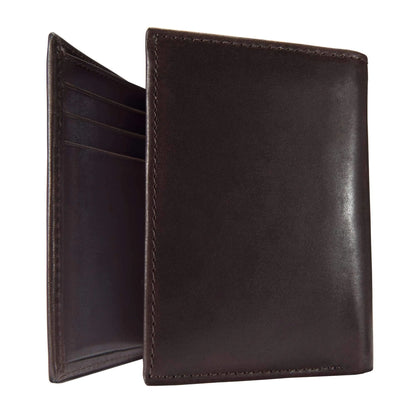 Oil Tan Leather Trifold Wallet