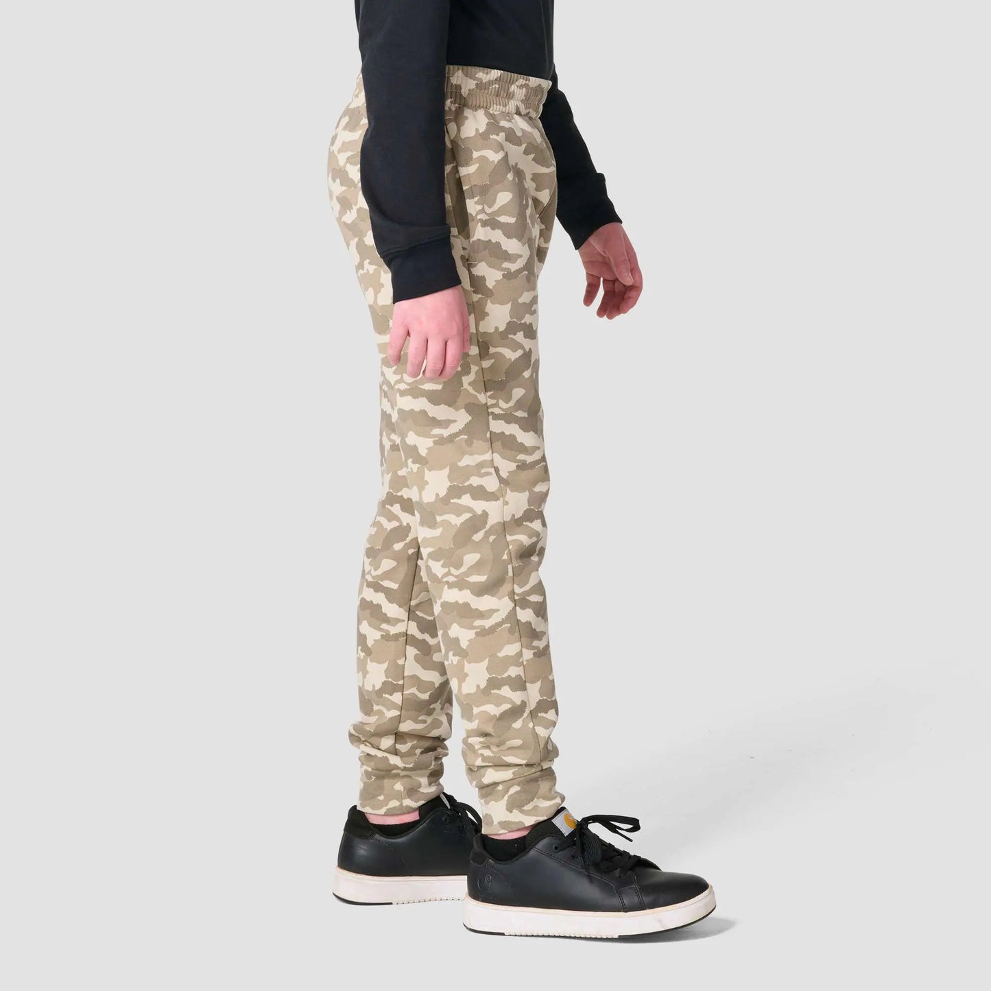 Boys' Elastic Waistband Fleece Camo Printed Sweatpant (Youth)