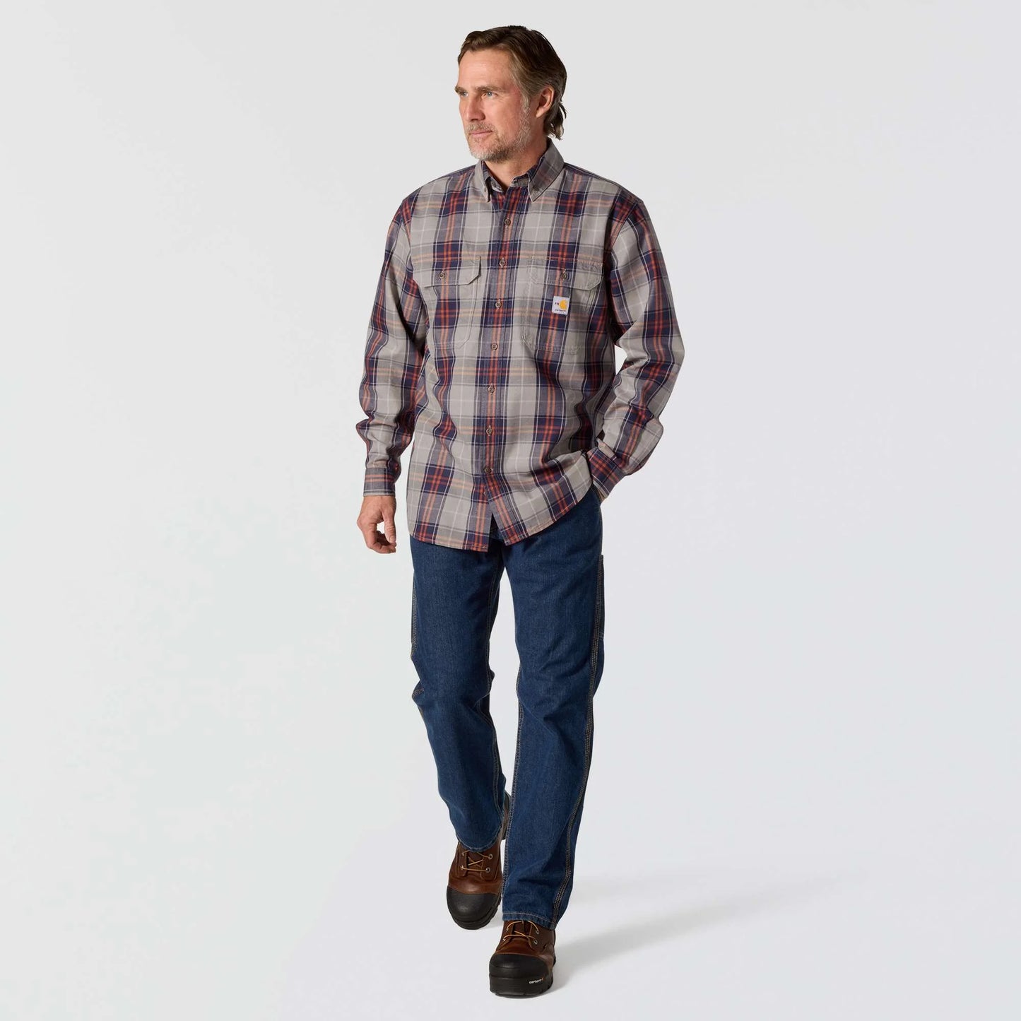 FR LS Plaid Shirt