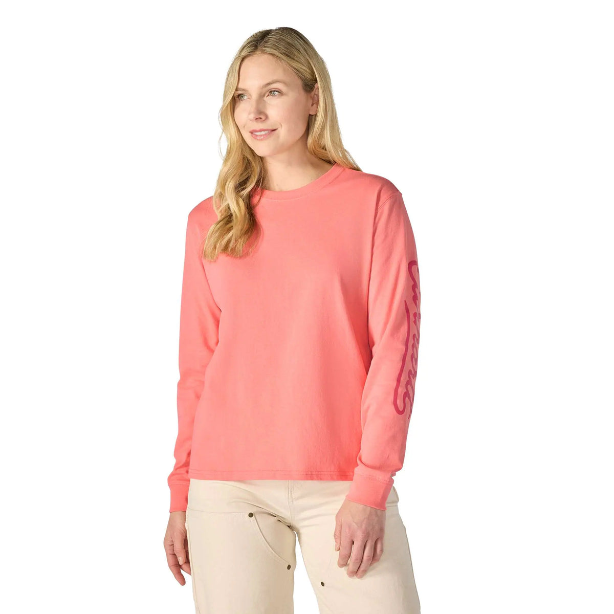 Women's Irvine Loose LS Logo T-Shirt