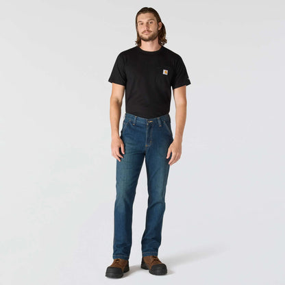 Relaxed Straight Rugged Flex™ Denim Dungaree