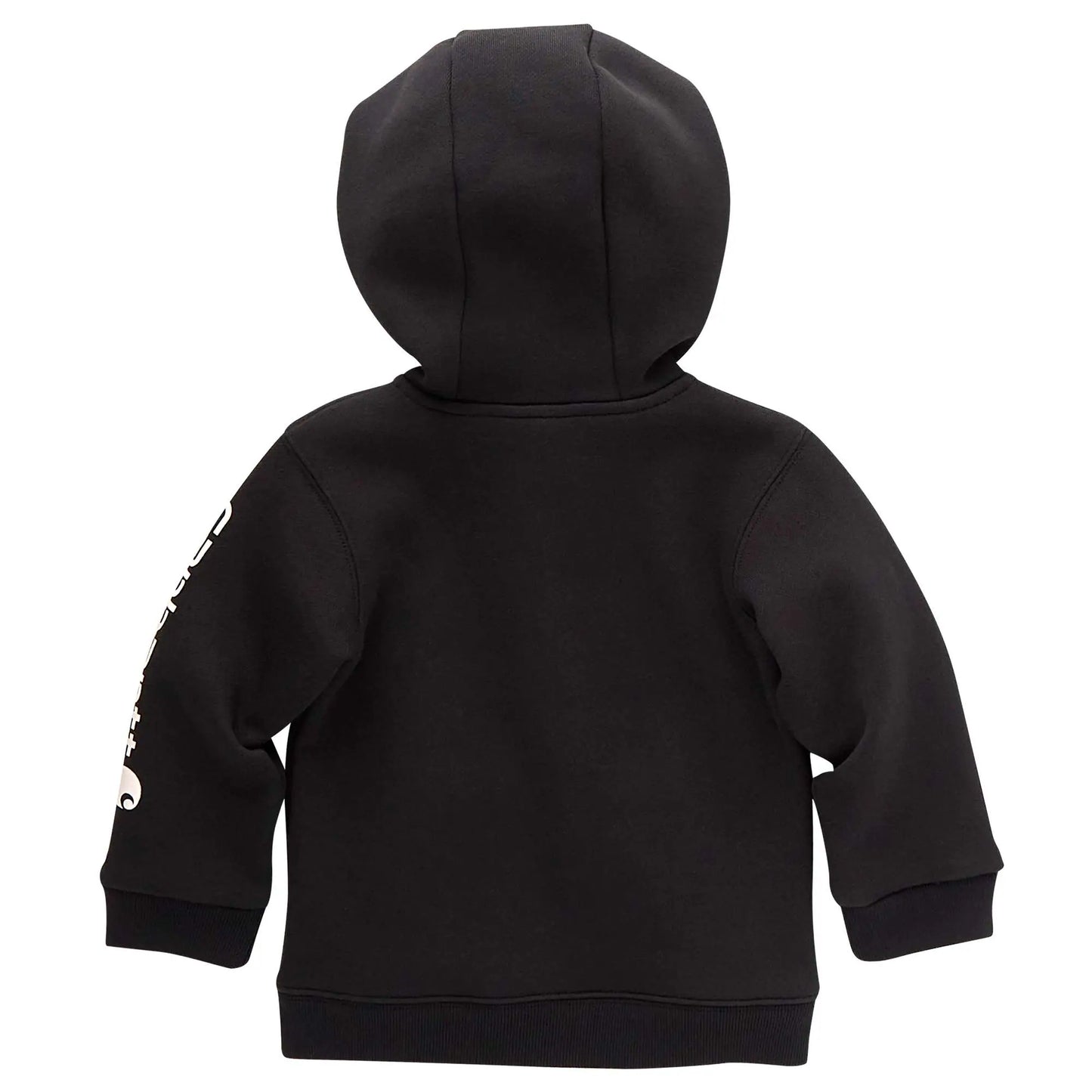 Boys' Long Sleeve Full-Zip Logo Sweatshirt (Baby/Toddler)