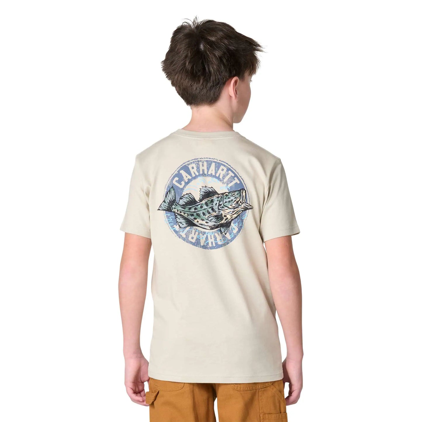Boys' Short Sleeve Fishing T-Shirt (Toddler/Child/Youth)