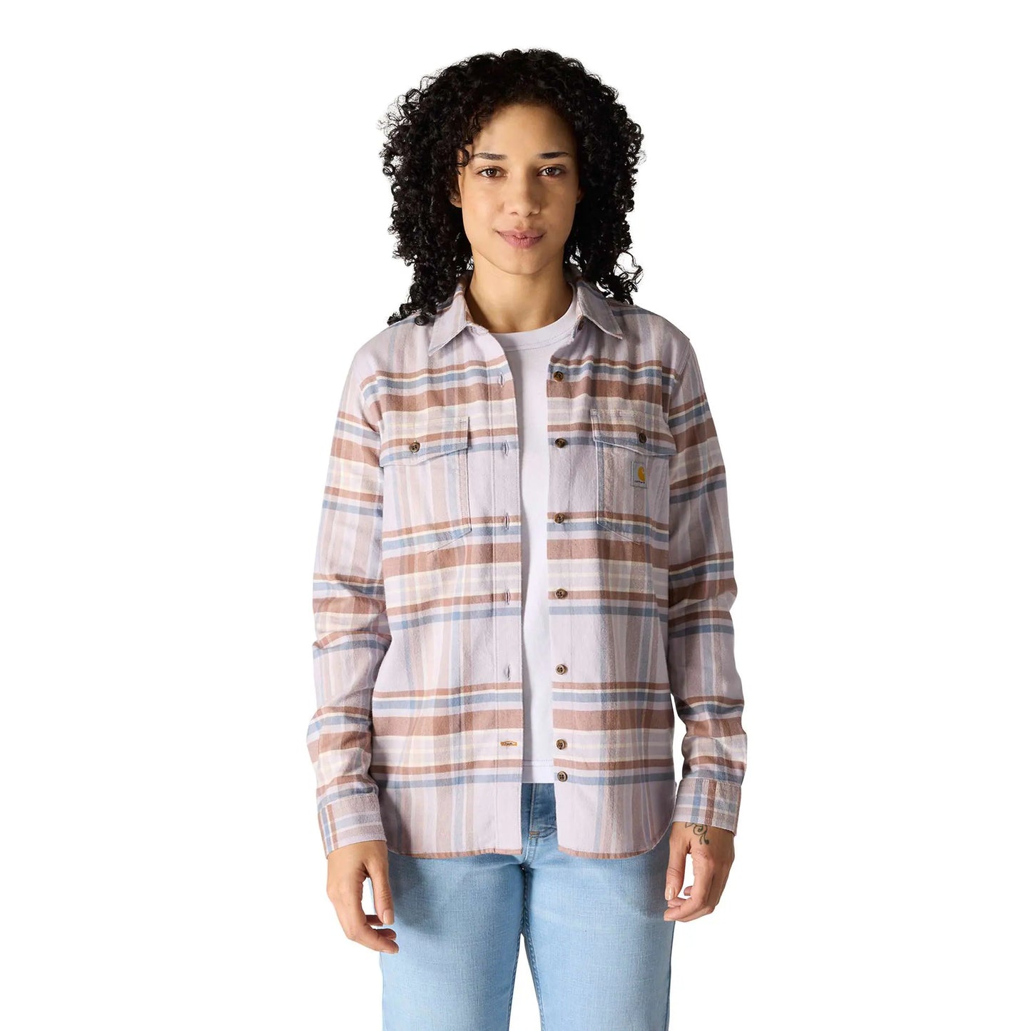 Women's TENCEL™ Fiber Series Relaxed Fit Plaid Shirt